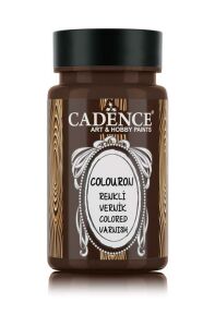 Cadence Renkli Vernik 90ml CV15 Acı Kahve