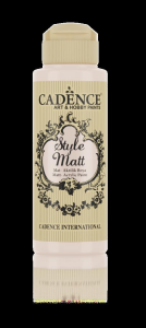 Cadence Style Matt Akrilik Boya S9006 Kum Beji 120ml