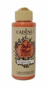 Cadence Style Matt Akrilik Boya S9015 Mercan 120ml