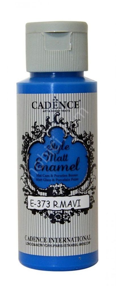 Cadence Enamel Cam ve Porselen Boyası - 373 Royal Mavi