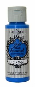 Cadence Enamel Cam ve Porselen Boyası - 373 Royal Mavi