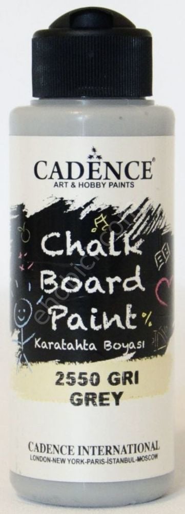 Cadence Kara Tahta Boyası - 2550 Gri 120ML