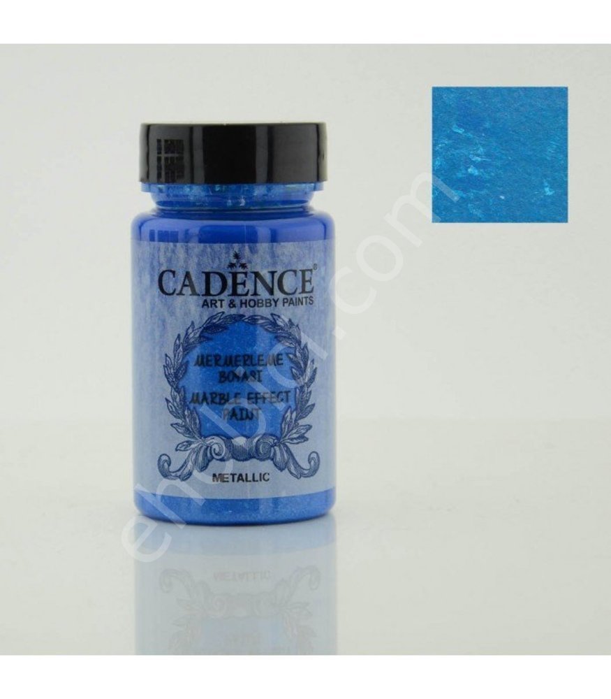 Cadence Marble Efect Metalik - Mermerleme Boyası 185 Koyu Mavi