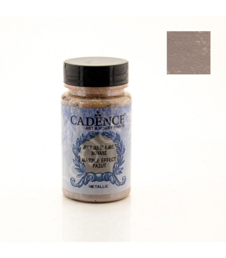 Cadence Marble Efect Metalik - Mermerleme Boyası 115 Kahverengi