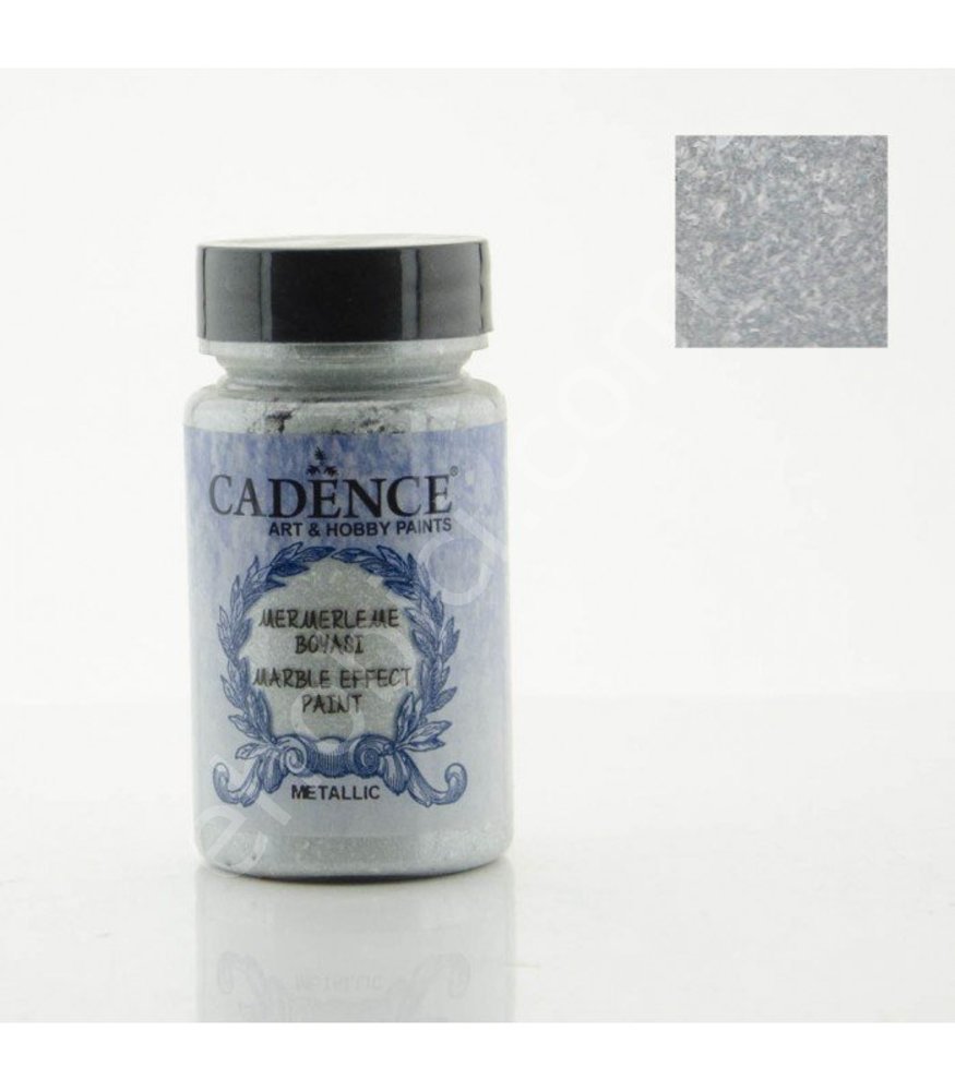 Cadence Marble Efect Metalik - Mermerleme Boyası Gümüş