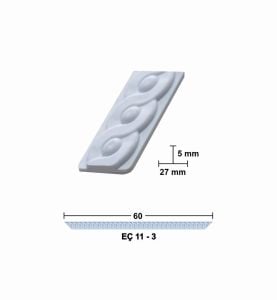 Bükülebilir Esnek Çıta 60cm EÇ-11-3