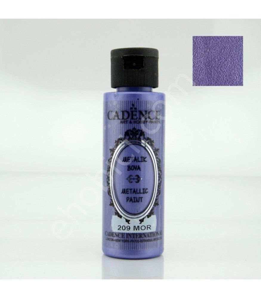 Cadence Metalik Boya - 209 Mor 70ML