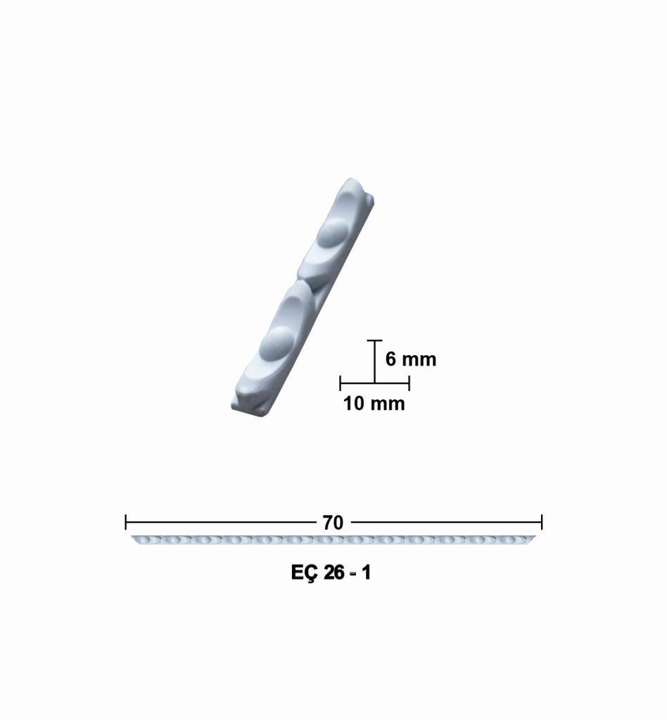 Bükülebilir Esnek Çıta 70cm EÇ-26-1