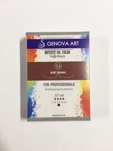 Cenova Art Profesyonel Yağlı Boya 14 Burnt Sienna 37ml