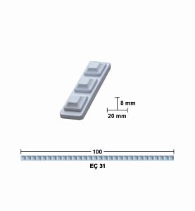 Bükülebilir Esnek Çıta 100cm EÇ-31