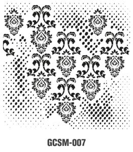 Cadence Grunge Stencil Midi (25x25) GCSM-007
