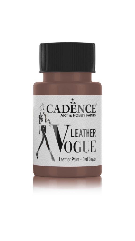 Cadence Deri Boyası Opak LV-11 Kahverengi 50ml Leather Vouge Paint