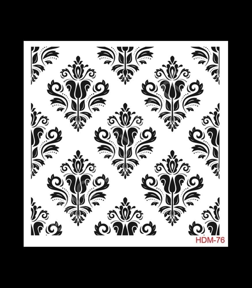 HDM76 Cadence Home Dekor Stencil 25x25