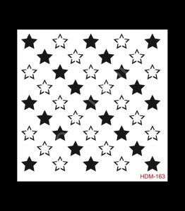 HDM163 Cadence Home Dekor Stencil 25x25