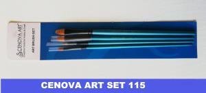 Cenova Art Karma 4 lü Fırça Set 115