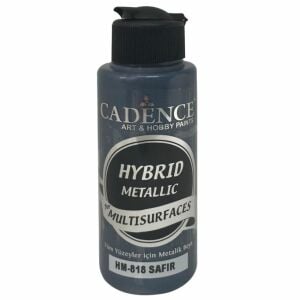 Cadence Hibrit Metalik Multisurface Boya H818 Safir 120ml