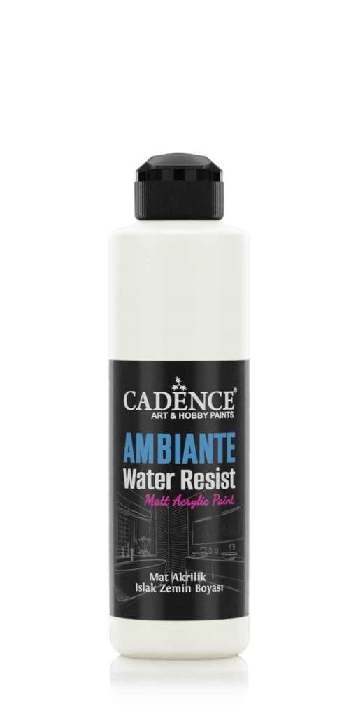 Cadence Ambiante Islak Zemin Boyası AW02 Pak Beyaz 250ML + Katalizör 10GR