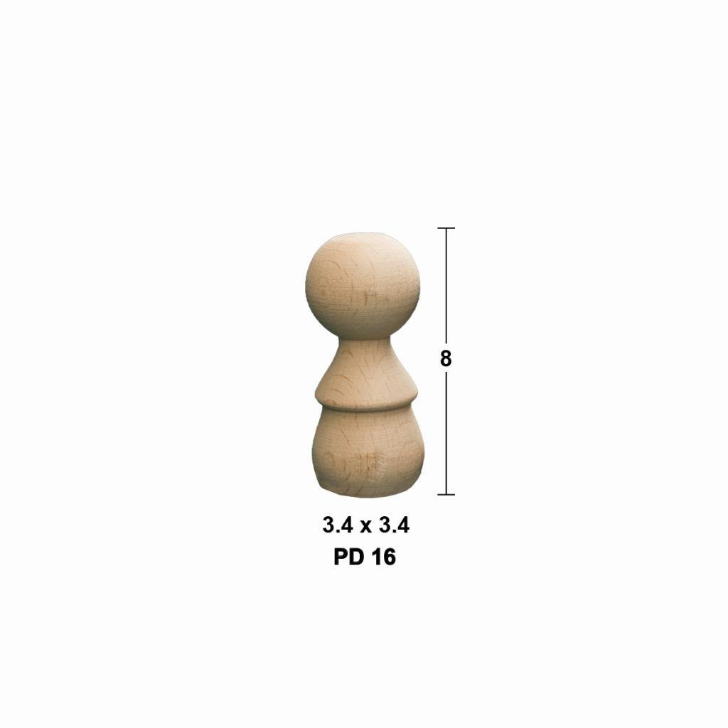 Boyanabilir Peg Doll  PD16