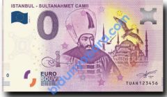 0 Euro Hatıra Parası - Sultanahmet Camii - 2019