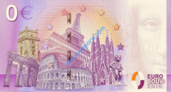 0 Euro Hatıra Parası - Ayasofya - 2020