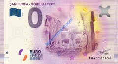 0 Euro Hatıra Parası - Göbeklitepe - 2019 ( Föylü )
