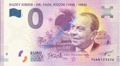 0 Euro Hatıra Parası - Kıbrıs - Dr.Fazıl Küçük 2019 - 1 ALANA 1 HEDİYE