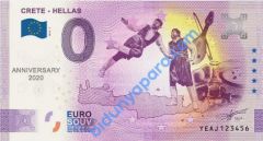 0 EURO HATIRA PARASI - CRETE - HELLAS - YUNANİSTAN