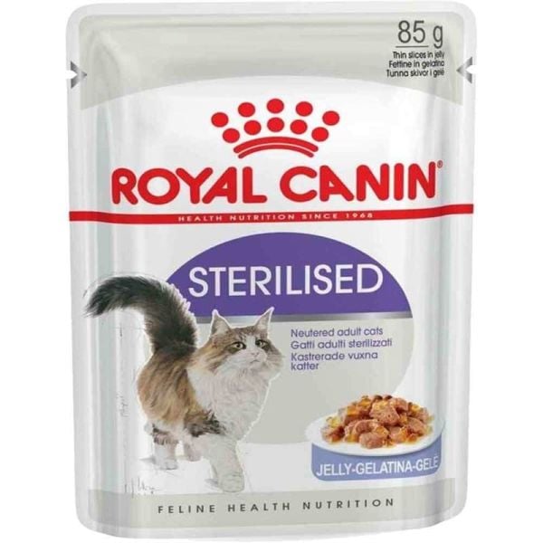 Royal Canin Sterilised Jelly Yaş Kedi Maması 85 Gr