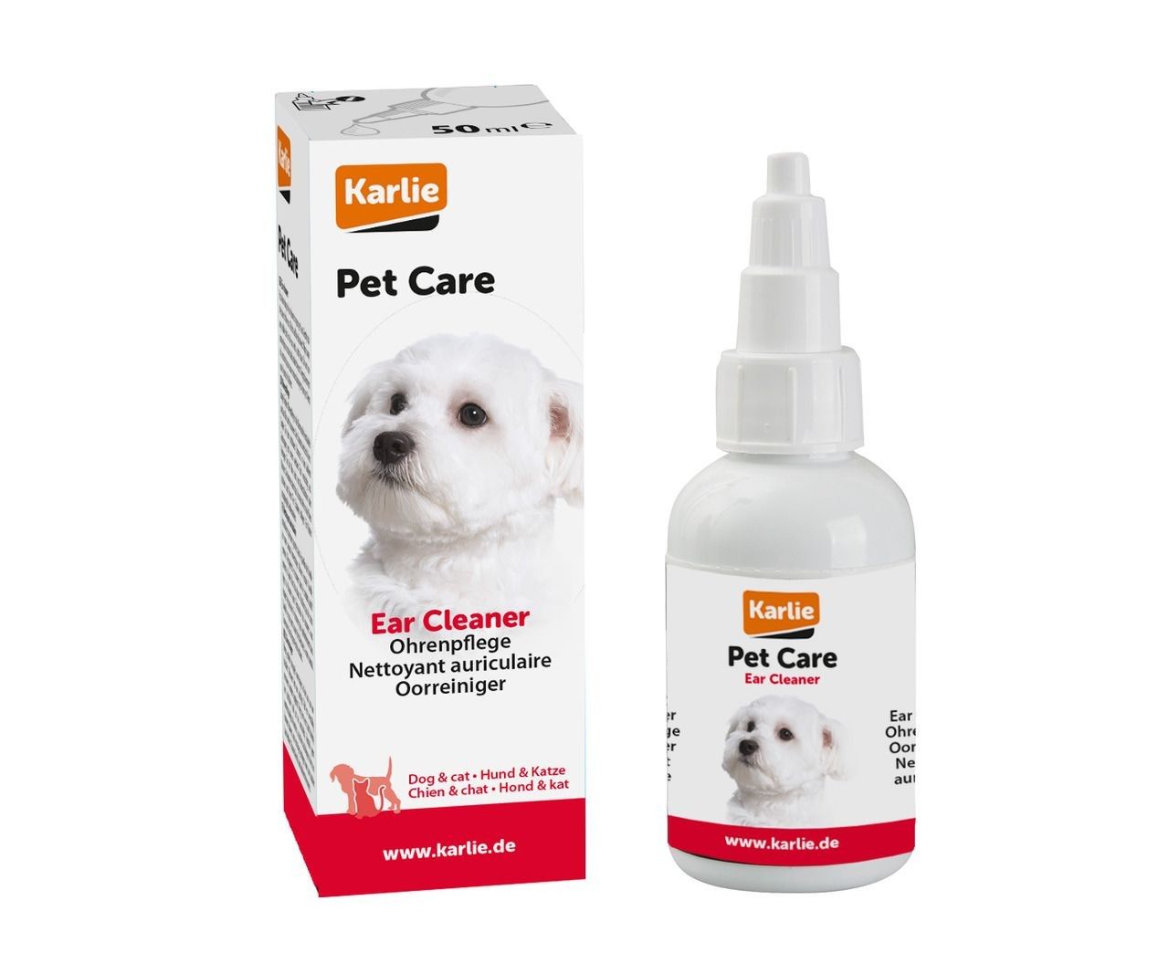 Karlıe Kedi Kulak Temizleme Solüs. 50ml