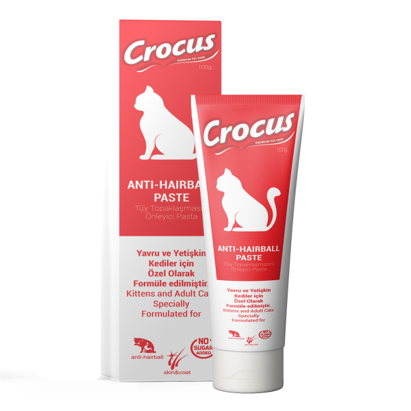 Crocus Anti Hairball Kedi Malt Macunu 100 Gram