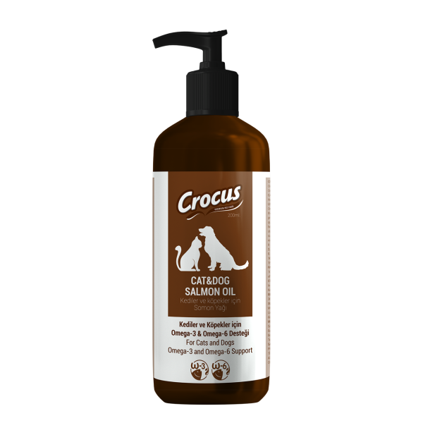 Crocus Kedi  Somon Yağı 200 Ml