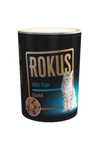 Rokus Balıklı Kedi Konserve 410 G