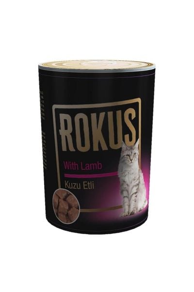 Rokus Kuzu Etlı Kedı Konserve410 gr