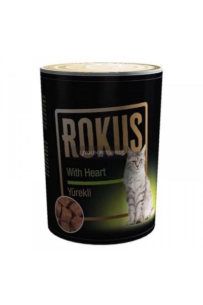 Rokus Yürekli Kedi Konserve Mama 410 gr