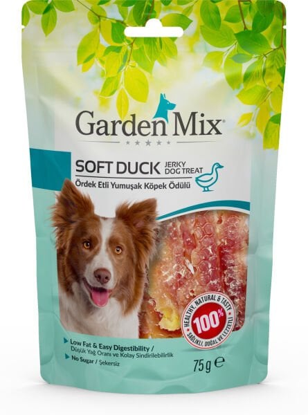 Garden Mix Ördek Etli Yumuşak Köpek Ödülü 75 Gr 75 Gr