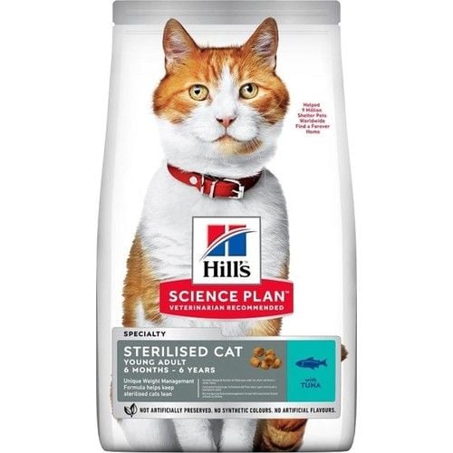 Hill's Sterilised Ton Balıklı Kısırlaştırılmış Kedi Maması 10 Kg