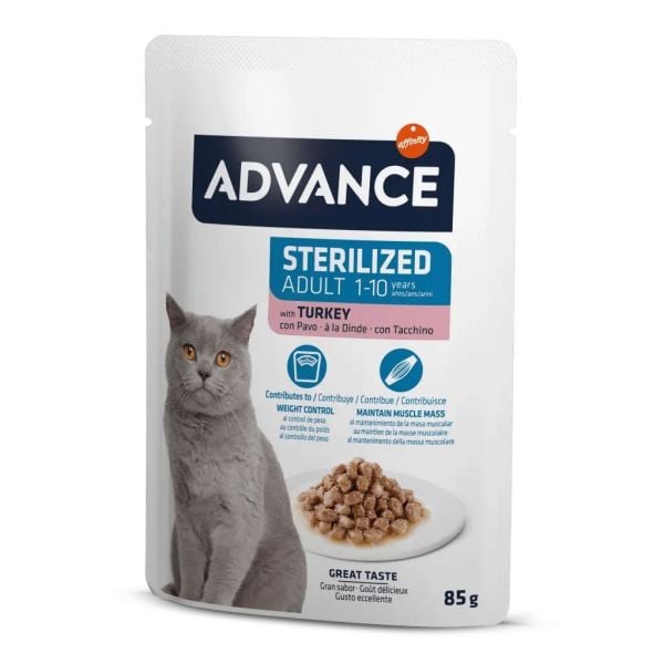 Advance Kedi Konserve Maması 85 GR
