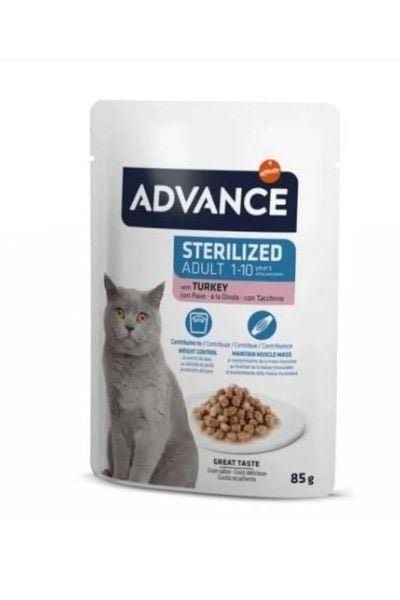 Advance Kedi Konserve Maması 85 GR