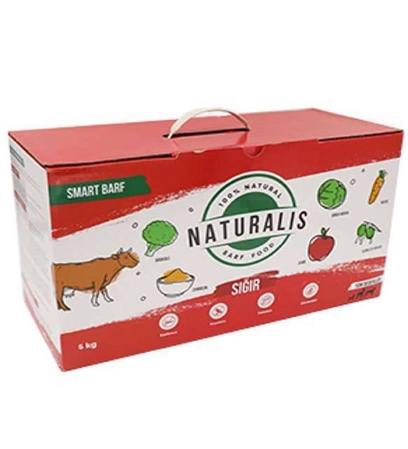 Naturalis Smart Barf 100% Natural Sığır Etli Yetişkin Köpek Maması 5 kg(stt.12/2024)