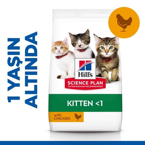 Hills Kitten Tavuklu Yavru Kedi Maması 5 kg+2 kg(Bonuslu)(stt.05/2025)