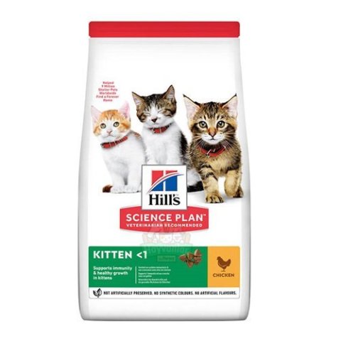 Hills Kitten Tavuklu Yavru Kedi Maması 5 kg+2 kg(Bonuslu)(stt.05/2025)