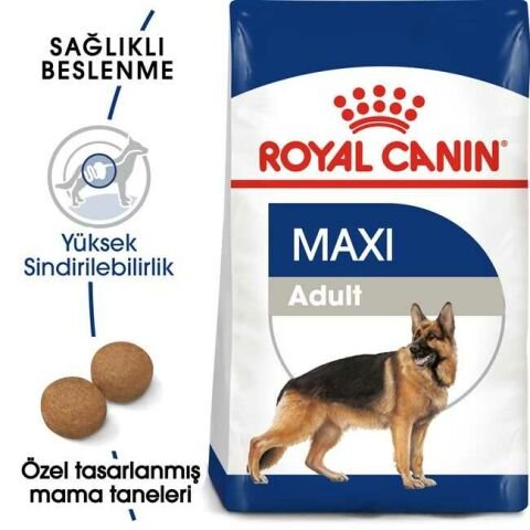 Royal Canin Maxi Adult Büyük Irk Yetişkin Köpek Maması 15 Kg(stt.02/2025)