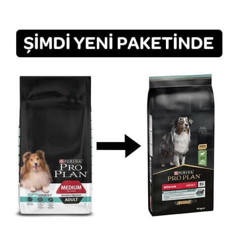 Proplan Medium Kuzu Etli Orta Irk Yetişkin Köpek Maması 14 Kg (stt.10/2025)