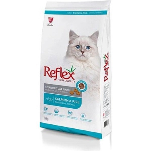 Reflex Sterilised Balıklı Kısırlaştırılmış Yetişkin Kuru Kedi Maması 15 kg (stt.01/2025)