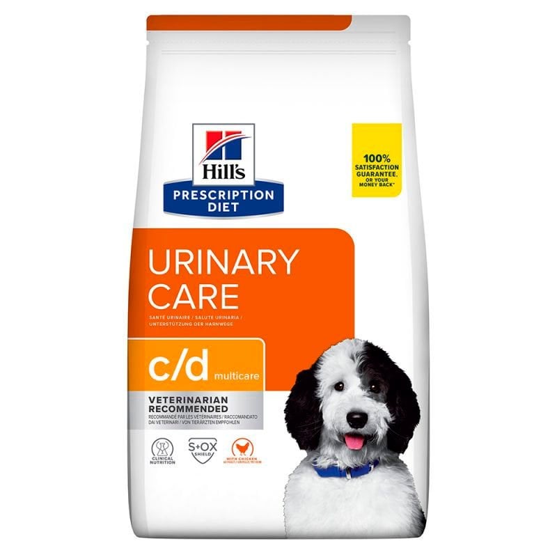 Hills Prescription Diet Urinary Care c/d Multicare Tavuklu Köpek Kuru Maması 1.5 kg (stt:01/2026)