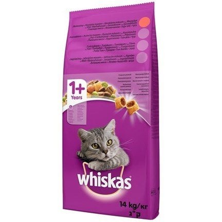 Whiskas Tavuklu & Sebzeli Kuru Kedi Maması 14 Kg(stt.05/2025)