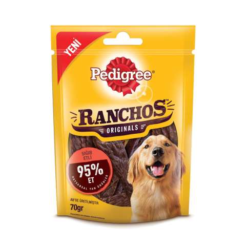 Pedigree Ranchos Sığır Etli Köpek Ödülü 70 Gr(stt.02/2025)