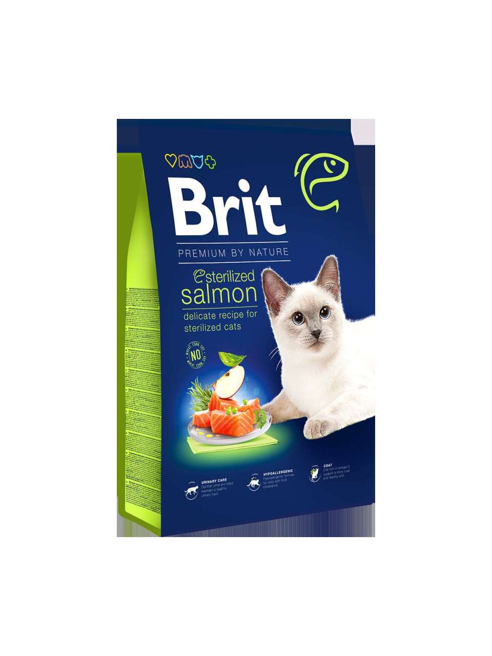 Brit Premium By Nature Sterilised Kısırlaştırılmış Somonlu Kedi Maması 8 Kg(stt:03/2025)