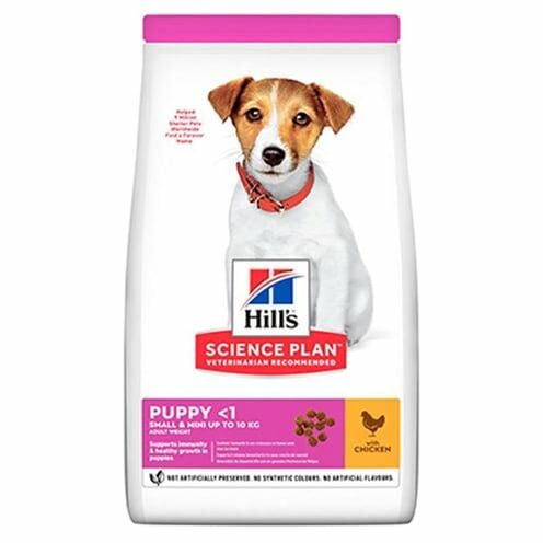 Hills Science Plan Small & Miniature Tavuklu Yavru Köpek Maması 3 Kg(stt.10/2025)