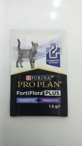 Proplan Purina Fortiflora Plus Kediler için Probiyotik Takviyesi 1,5 gr (1 Kutu=30 adet)(stt.05/2025)